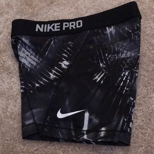 Nike pro dri-fit spandex shorts
